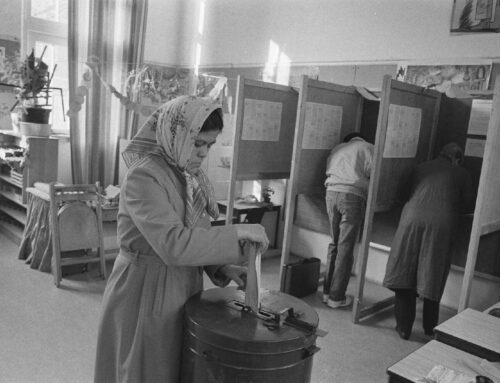 Voor de eerste keer naar de stembus