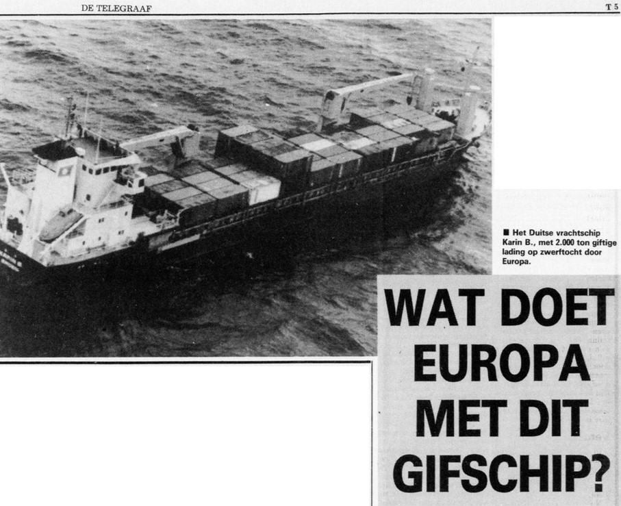 Gifschip Telegraaf