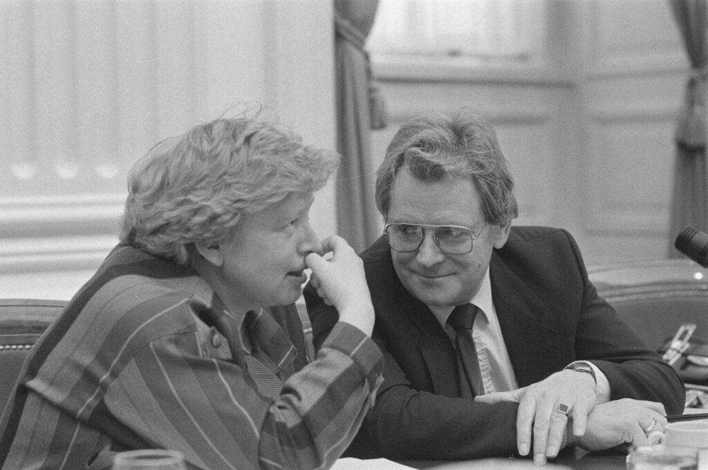 Staatssecretarissen Kappeyne van de Copello en De Graaf